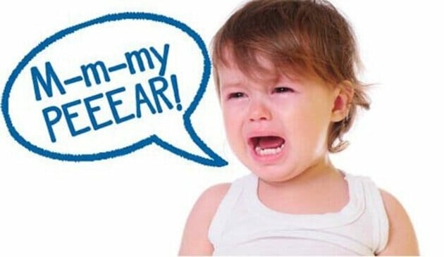 Toddler crying