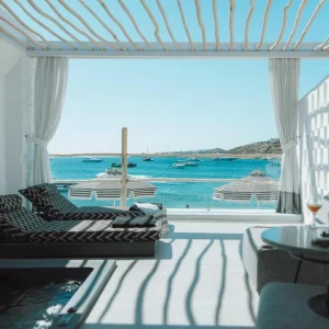 Mykonos Blanc terrace