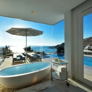 Mykonos Grand Hotel pool