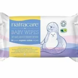 Natracare Organic Cotton Baby Wipes