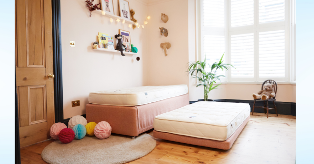 Naturalmat natural teen mattress review image stock image of two mattresses in a bedroom