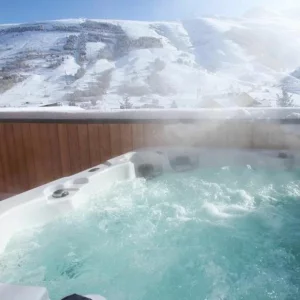 Neilson Chalet Sandy hot tub
