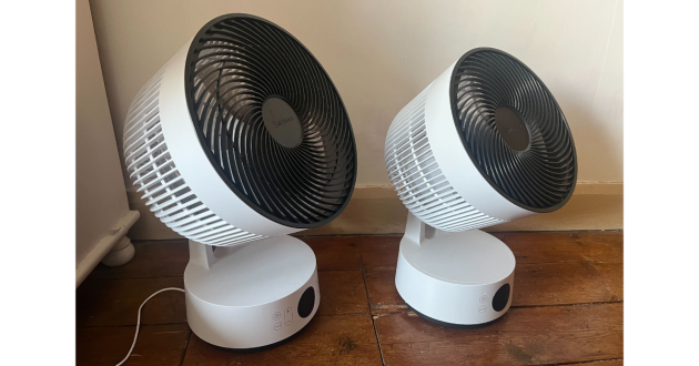 Meaco Sefte 8" Rechargeable Fan and Meaco Sefte 10" Fan