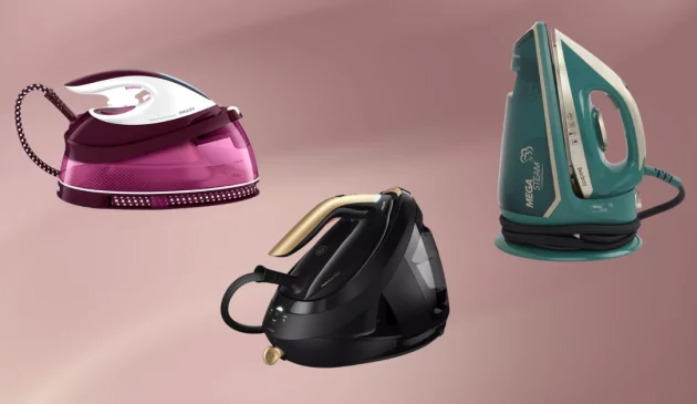 A collage of the best steam generator irons