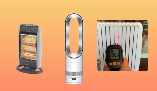 Best electric heaters being hand tested by journalist Poppy O'Neill