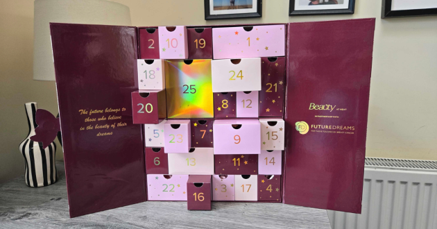 Boxes opened in the Next Beauty Advent Calendar 2026