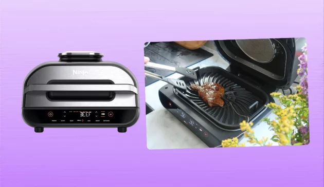 Ninja Foodi Max AG551UK Health Grill & Air Fryer review, real life imagery and product imagery