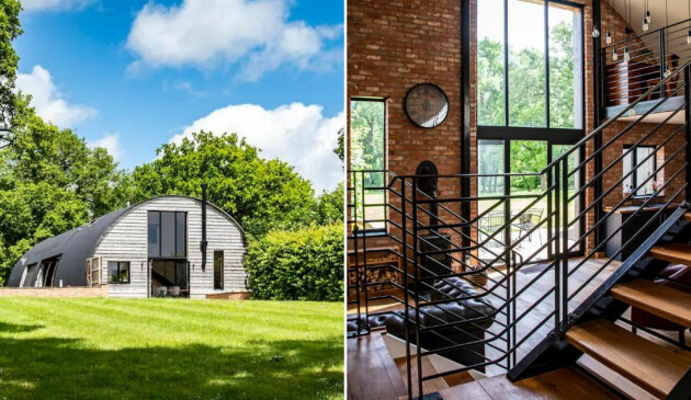 Nissen Hut Airbnb, Wiltshire