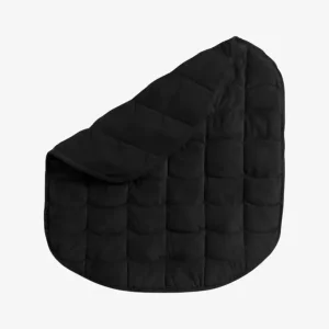 The Nodpod BODY Weighted Blanket laid out, shown from above