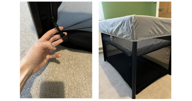 Nuna Paal zip and bassinet