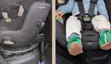 child in Nuna TODL car seat