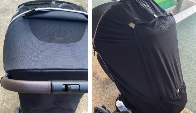 Nuna Trvl lx handlebar and cover