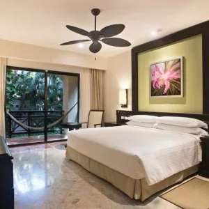 A room at the Occidental at Xcaret Destination in Mexico