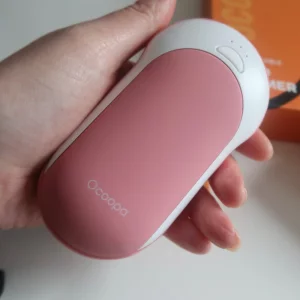 Ocoopa Quick Charge Hand Warmer in use