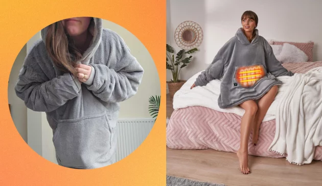 OHS Heated Oversized Hoodie Blanket review