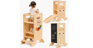 Olvy Kids 4-in-1 Montessori Learning Tower
