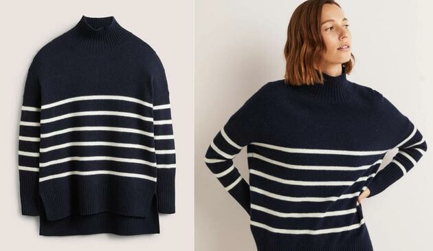 oversized high neck jumper from Boden