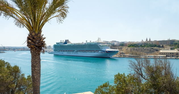 P&O Cruises Azura in Malta