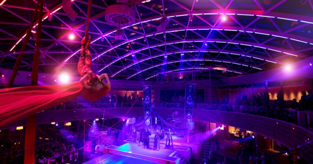 P&O Cruises evening entertainment