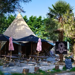 Lovat Parks Padstow Holiday Village playground tipi