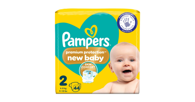 Pampers Premium Protection New Baby Size 2 Nappies