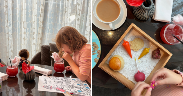 Children's afternoon tea at Pan Pacific London