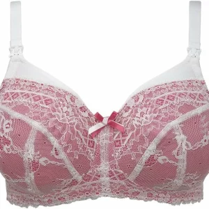 Panache Women's Sophie Nursing Bra stock image of standalone bra in pink