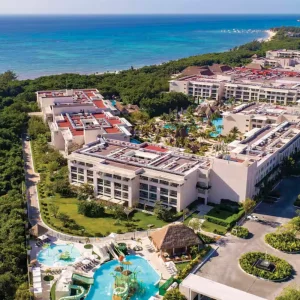 Aerial view of the Paradisus Playa del Carmen
