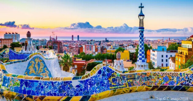 Park Güell in Barcelona