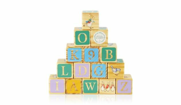 peter rabbit wooden blocks