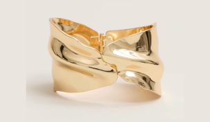 Gold Statement Cuff Bracelet