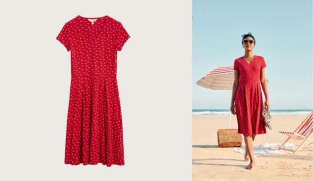 Pier View Jersey Dress