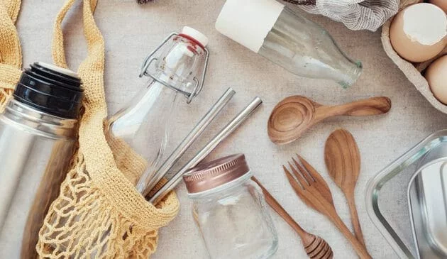Plastic-free kitchen utensils