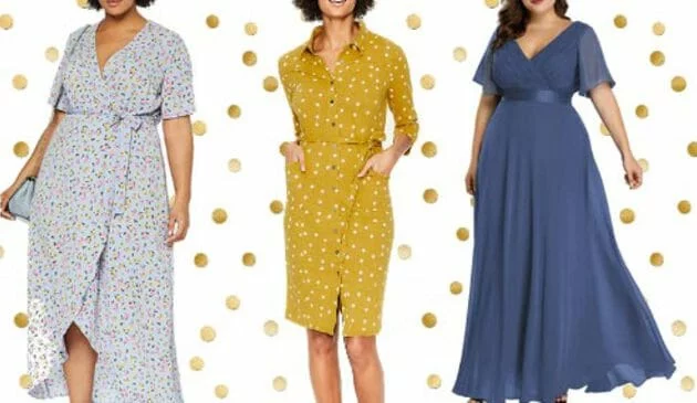 Selection of plus size dresses