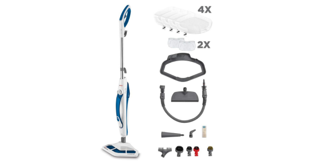 Polti Vaporetto SV460 Double steam cleaner in the box