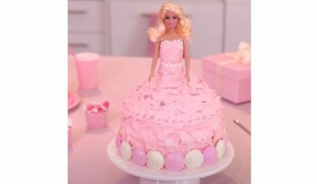 barbie cake