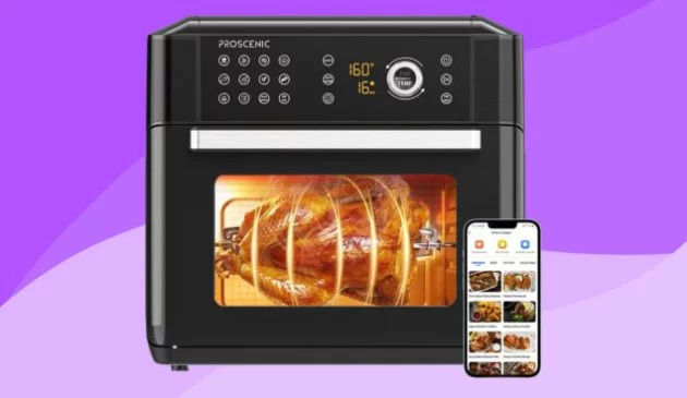 Proscenic T31 Air Fryer Oven, 15L Digital Air Fryer Oven with Rapid Air Circulation