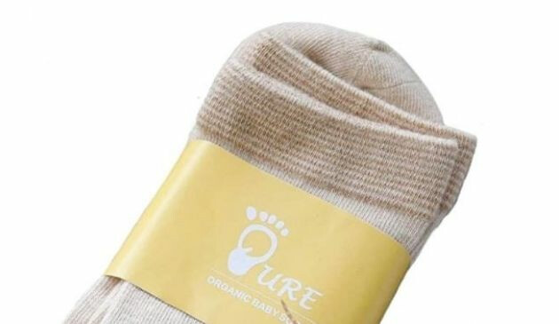Pure Organic baby socks
