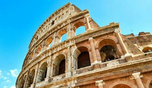 The Colosseum in Rome, Italy