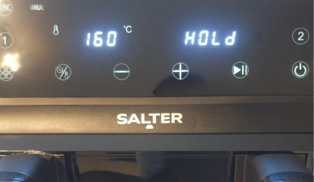 Salter Fuzion Dual Air Fryer sync function