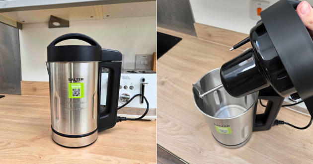 A closer look at the Salter Digital Soup Maker