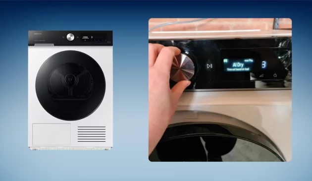 Samsung Series 8 DV90BB7445GES1 Heat Pump Tumble Dryer