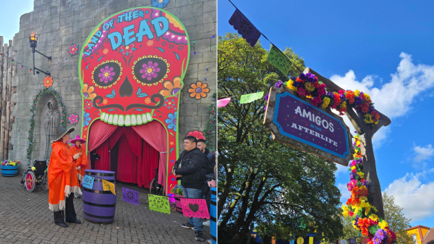 Amigos in the Afterlife at Alton Towers Scarefest