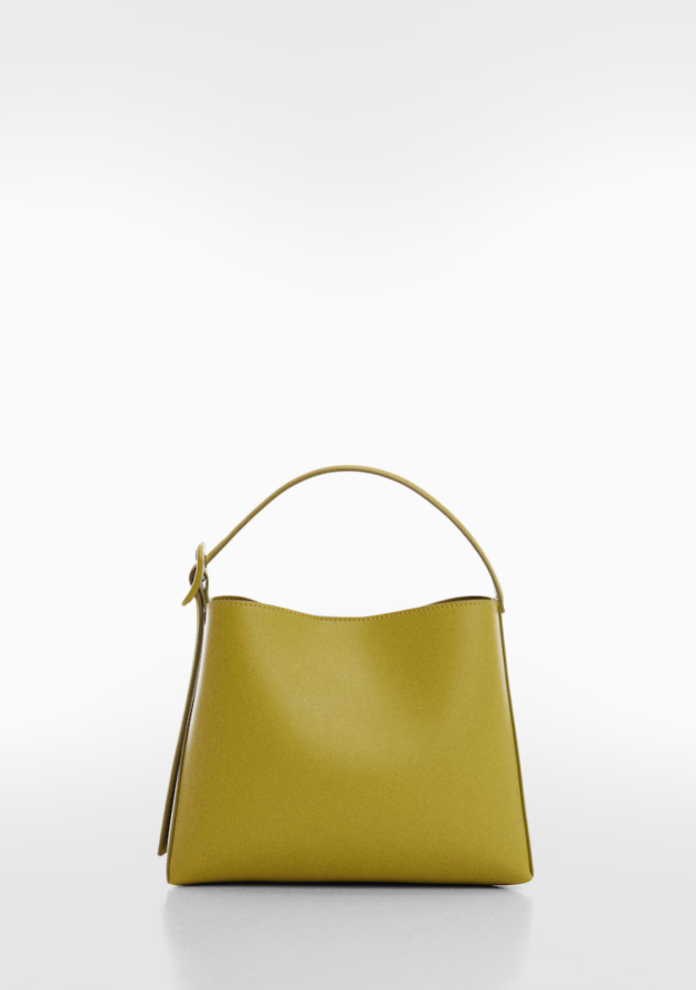 Mango Shopper Bag with Buckle