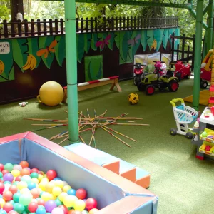 The children's soft play area at Country Kids in the South of France