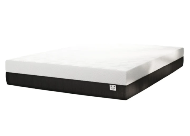 Panda Hybrid Bamboo Mattress Pro with a white top cover and dark base against a white background