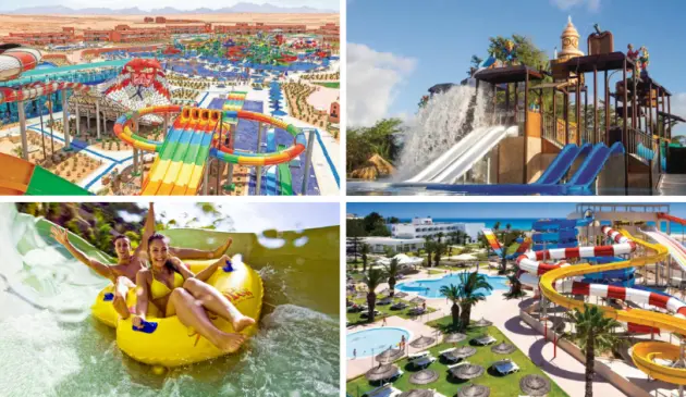 A grid of the best TUI SplashWorld holidays