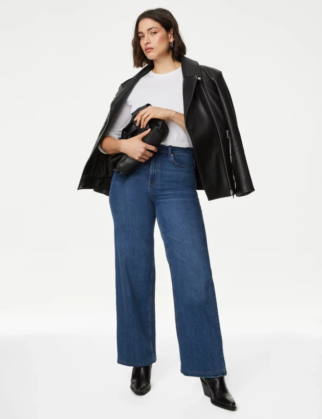 M&S Collection The Wide-Leg Jeans