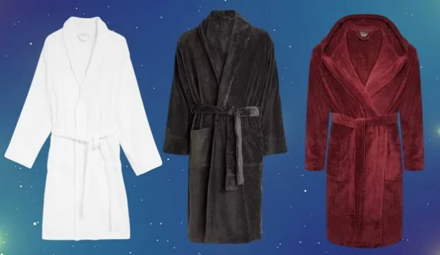 Selection of men's dressing gowns