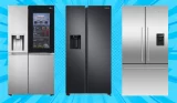 Selection of the best American fridge freezers, including LG, Samsung, Fisher & Paykel